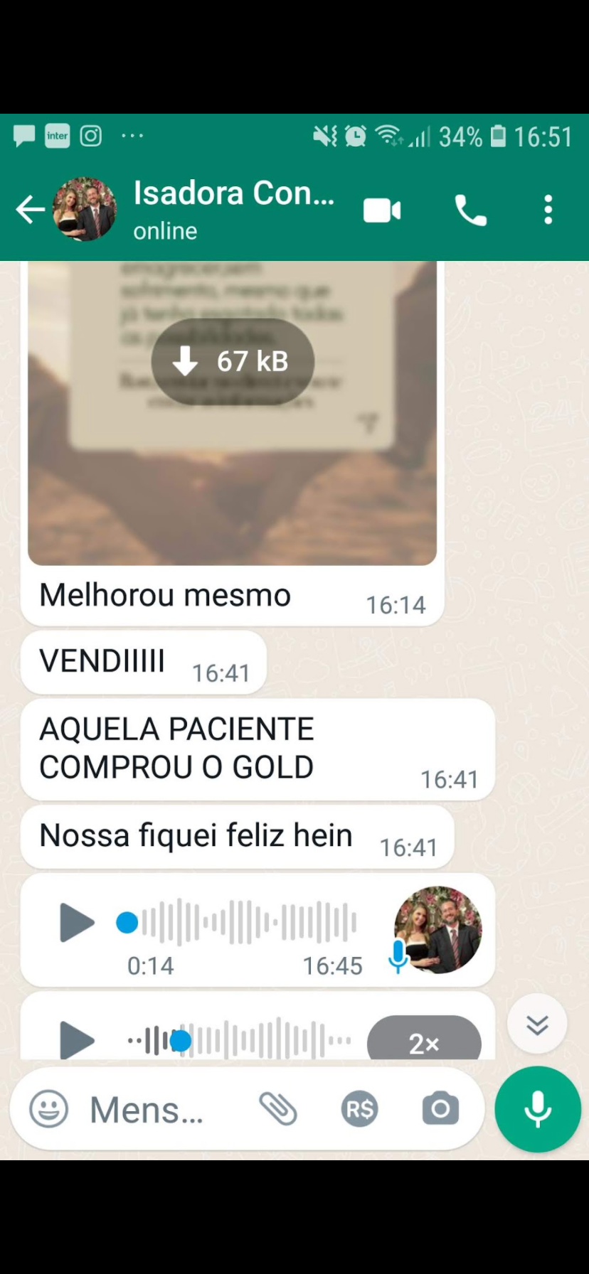 Depoimento e resultado de cliente 5